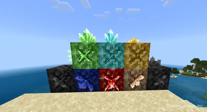 Geodalar kengaytmasi — Minecraft mod, rasm 4