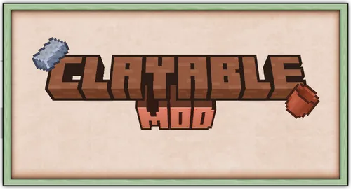 Clay Overhaul — Minecraft mod, rasm 1