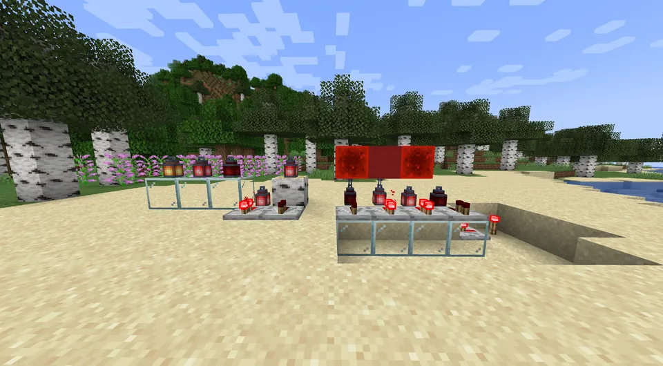 Redstone Lantern — Minecraft mod, rasm 2