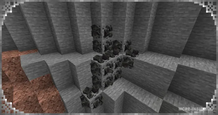 Ruda klasterlari — Minecraft mod, rasm 2