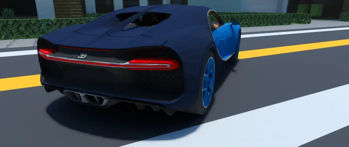 Bugatti Chiron — Minecraft mod, rasm 1