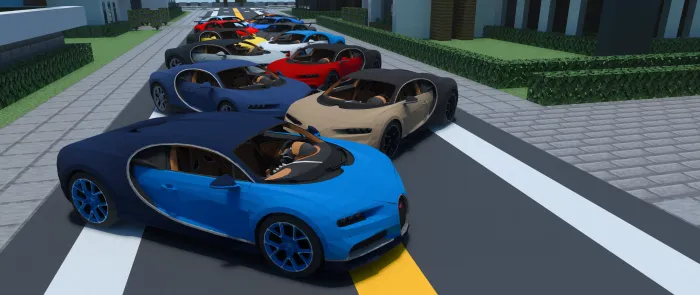 Bugatti Chiron — Minecraft mod, rasm 3