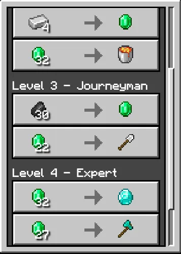 Skyblock uchun sotuvchi — Minecraft mod, rasm 1