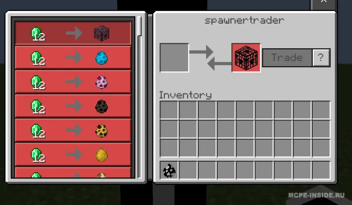 Tasodifiy buyumlar sotuvchisi — Minecraft mod, rasm 2