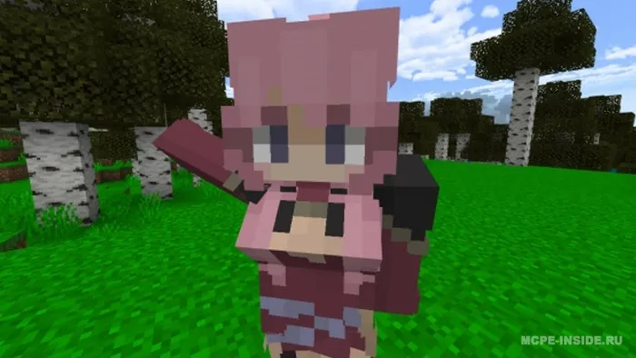 Anime qahramonlari — Minecraft mod, rasm 3