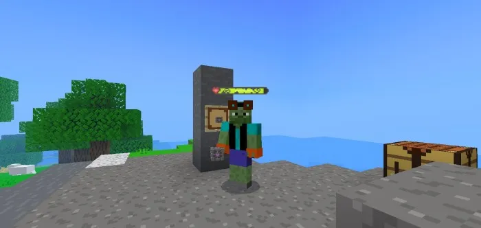 Kub-hamroh — Minecraft mod, rasm 1