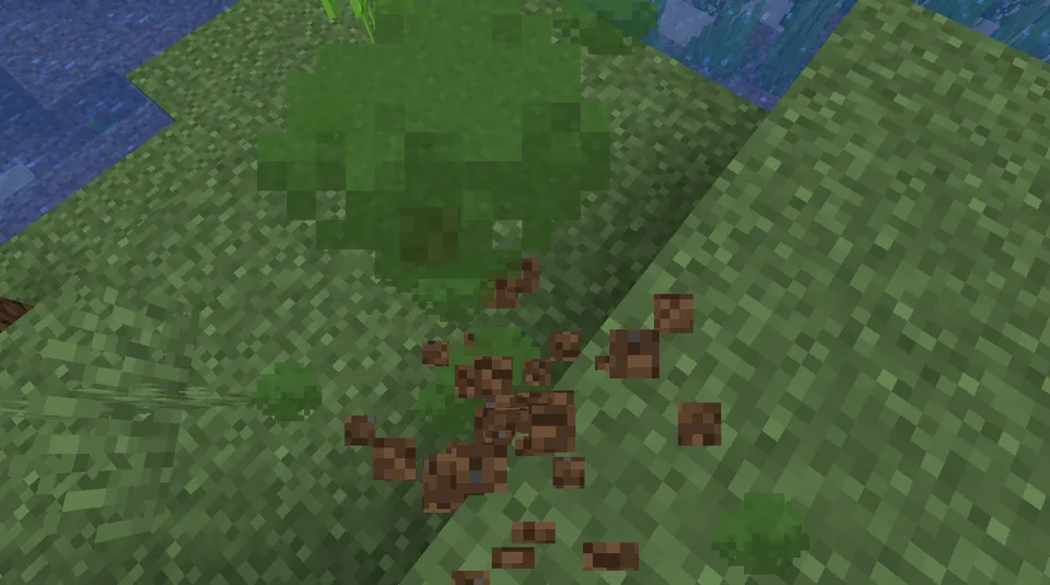 Landing and Crater Particles — Minecraft mod, rasm 4