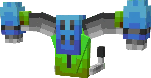 Reaktiv ryukzaklar — Minecraft mod, rasm 4