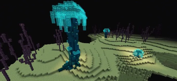 Yo'qolgan dunyolar - Lyuminessensiya — Minecraft mod, rasm 3