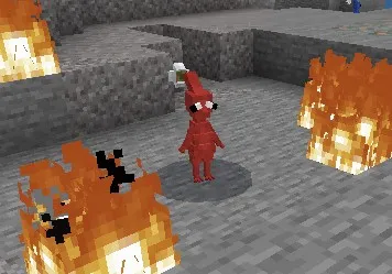 Pikmin kubda — Minecraft mod, rasm 1