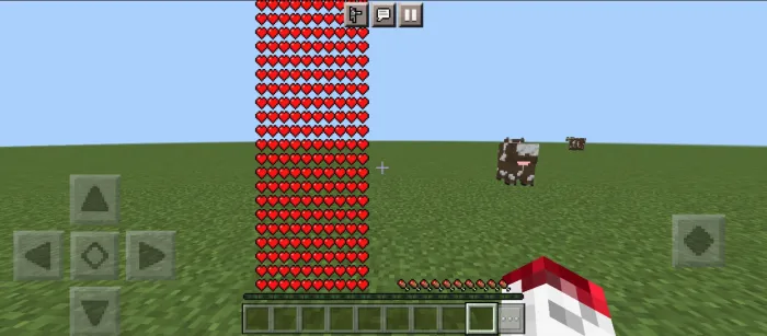 Minecraft, lekin sizda 1000 ta yurak bor — Minecraft mod, rasm 2