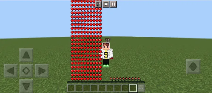 Minecraft, lekin sizda 1000 ta yurak bor — Minecraft mod, rasm 3