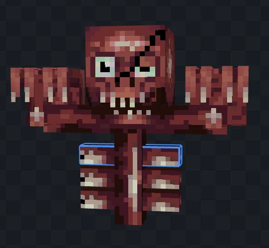 Dahshatli moblar — Minecraft mod, rasm 4
