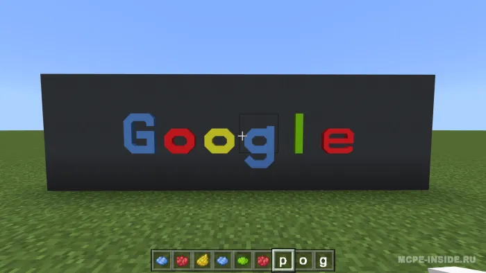 3D belgilar — Minecraft mod, rasm 3