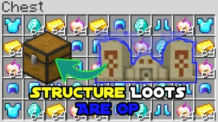 Tuzilmalardagi mega buyumlar — Minecraft mod, rasm 1