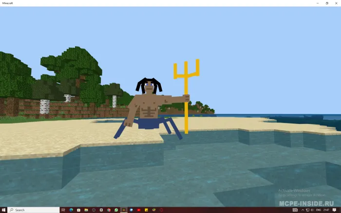 Okean qiroli — Minecraft mod, rasm 3