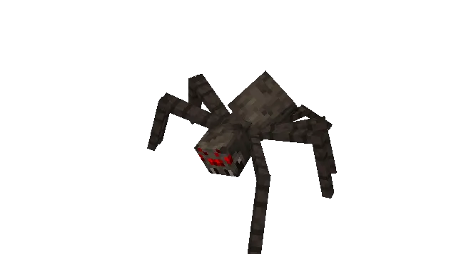 Realistik o'rgimchak — Minecraft mod, rasm 1