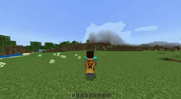 Uchinchi shaxsdan dinamik kamera — Minecraft mod, rasm 1