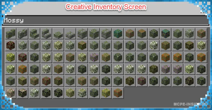 Moxli bloklar — Minecraft mod, rasm 1
