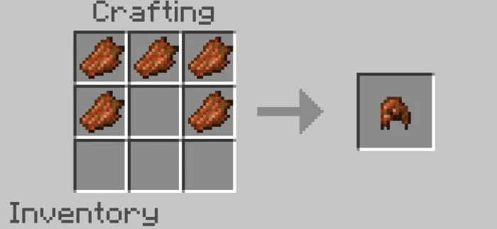 Chiriq go'shtdan yasalgan bronza — Minecraft mod, rasm 3
