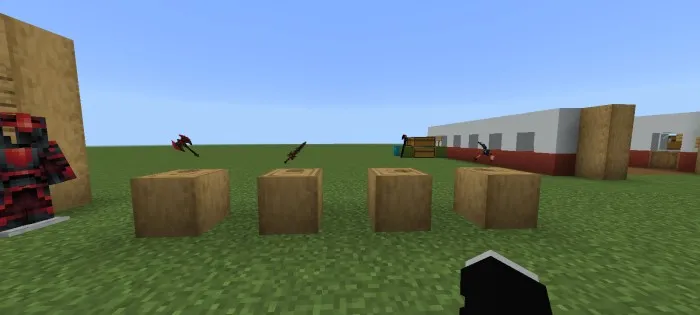 Shayton bronasi va qurollari — Minecraft mod, rasm 1