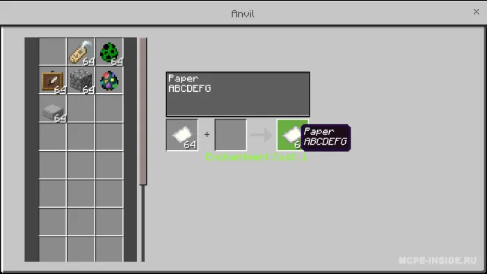 Qovun uchun yangi qatordagi matn — Minecraft mod, rasm 3