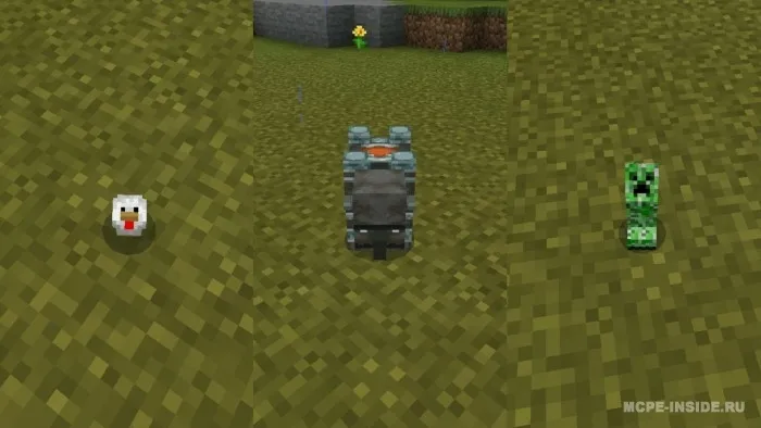 Kichkina moblar — Minecraft mod, rasm 1