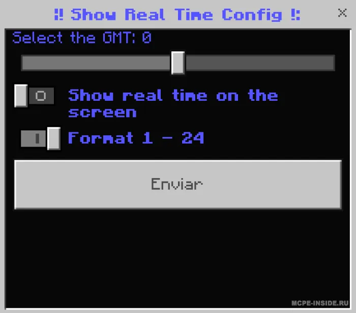 Real vaqt — Minecraft mod, rasm 2