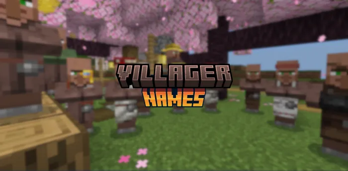 Aholi ismlari — Minecraft mod, rasm 1