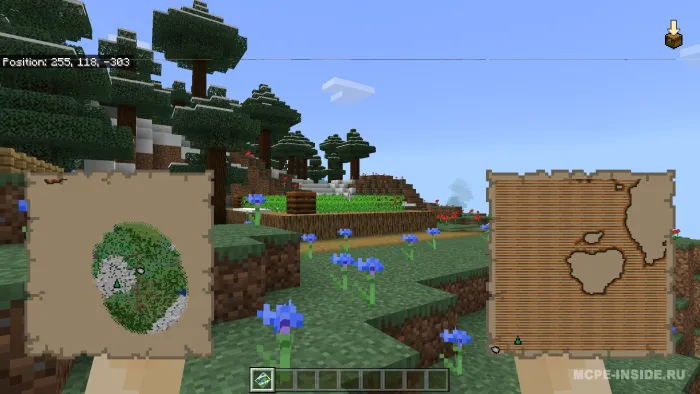 Ko'proq tadqiqotchi xaritalari — Minecraft mod, rasm 3