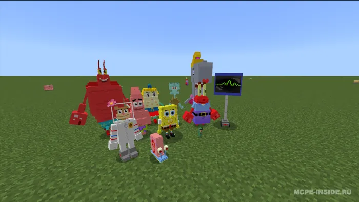 Sponge Bob Square Pants — Minecraft mod, rasm 1