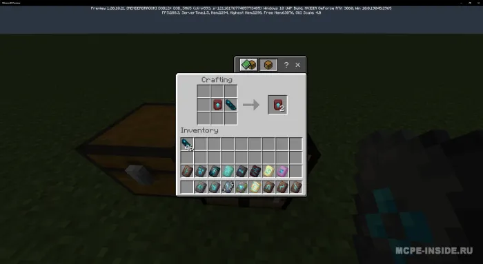 Yaxshilangan bronza bezagi retsepti — Minecraft mod, rasm 2