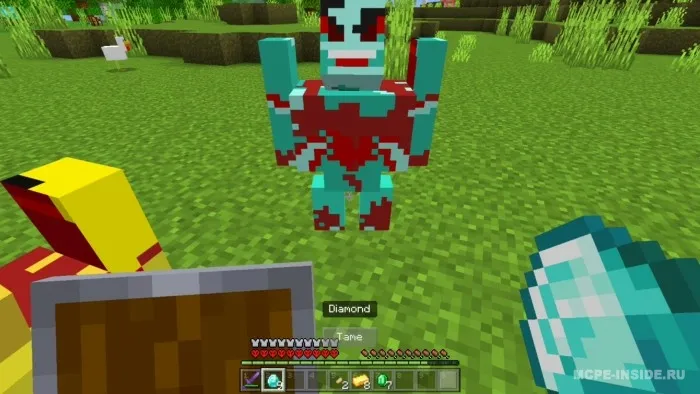 Yovuz boss-golem — Minecraft mod, rasm 4