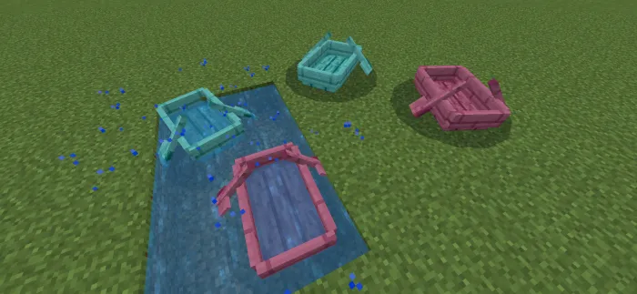 Ko'proq qayiqlar — Minecraft mod, rasm 1