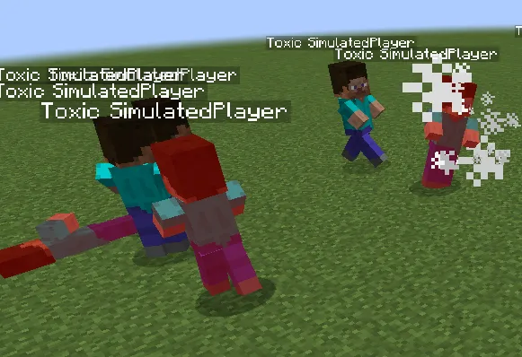 Simulyatsiya qilingan o'yinchilar — Minecraft mod, rasm 2