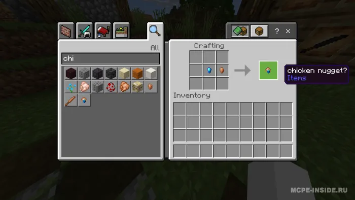 Bo'laklar va pichoqlar — Minecraft mod, rasm 3