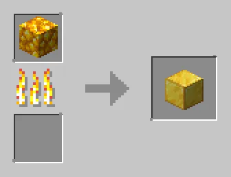 Xom bloklarni eritish — Minecraft mod, rasm 4