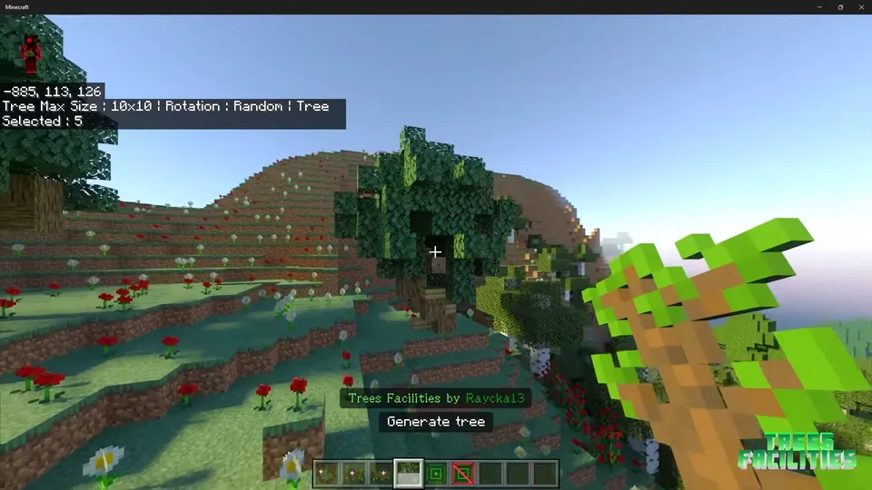 Yangi daraxtlar — Minecraft mod, rasm 3