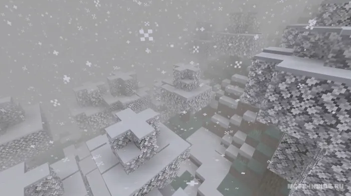 Sovuq omon qolish — Minecraft mod, rasm 1