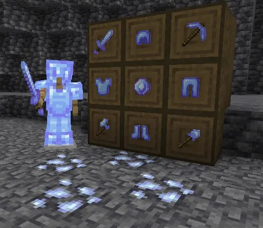 Auksiliy rudasi — Minecraft mod, rasm 2