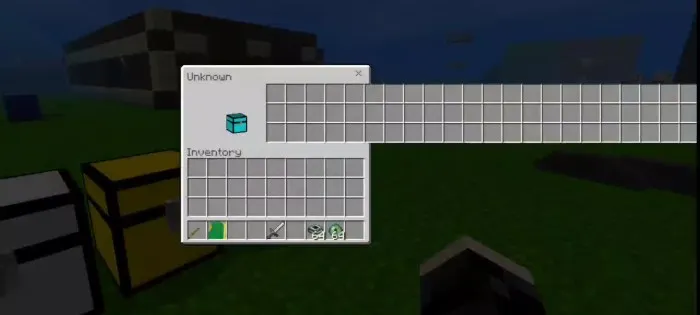 Oddiy omborxona — Minecraft mod, rasm 3