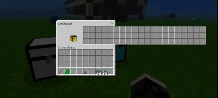 Oddiy omborxona — Minecraft mod, rasm 4