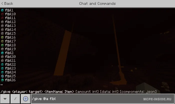 Minecraft Legends bloklari — Minecraft mod, rasm 1