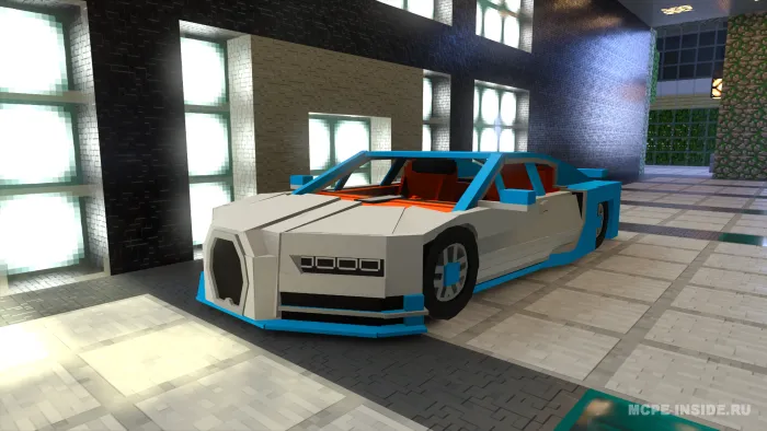 Bugatti Chiron — Minecraft mod, rasm 3