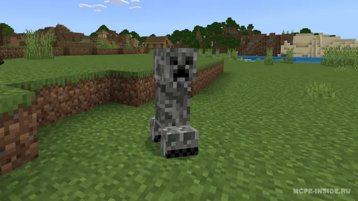 Shag'alli kriper — Minecraft mod, rasm 1