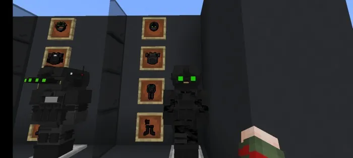 Harbiy anjomlar — Minecraft mod, rasm 2