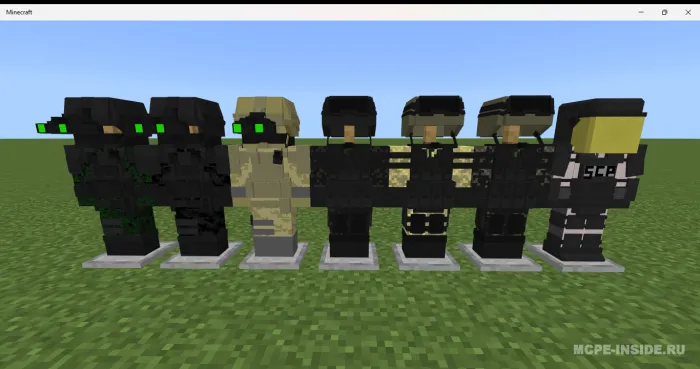 Harbiy anjomlar — Minecraft mod, rasm 4