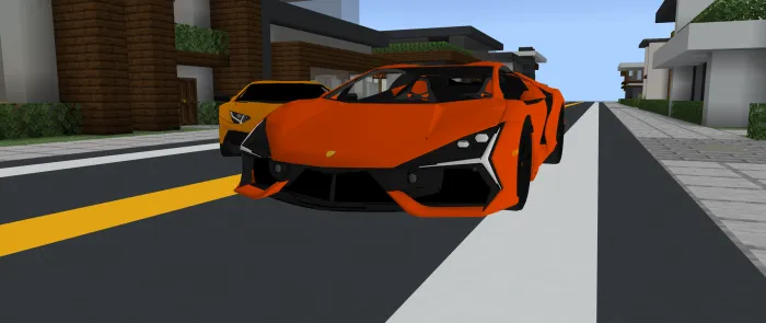 Lamborghini Revuelto — Minecraft mod, rasm 2