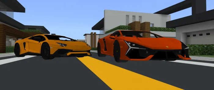 Lamborghini Revuelto — Minecraft mod, rasm 3
