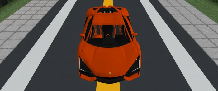Lamborghini Revuelto — Minecraft mod, rasm 4